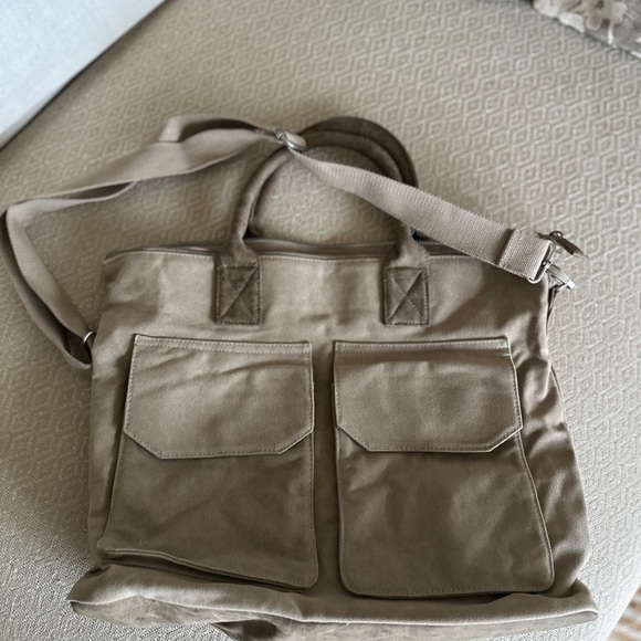 Biege Messenger Bag - Picture 3 of 3